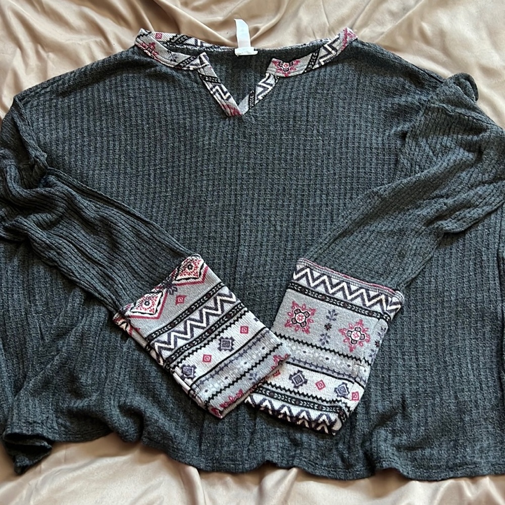 Long sleeve tunic